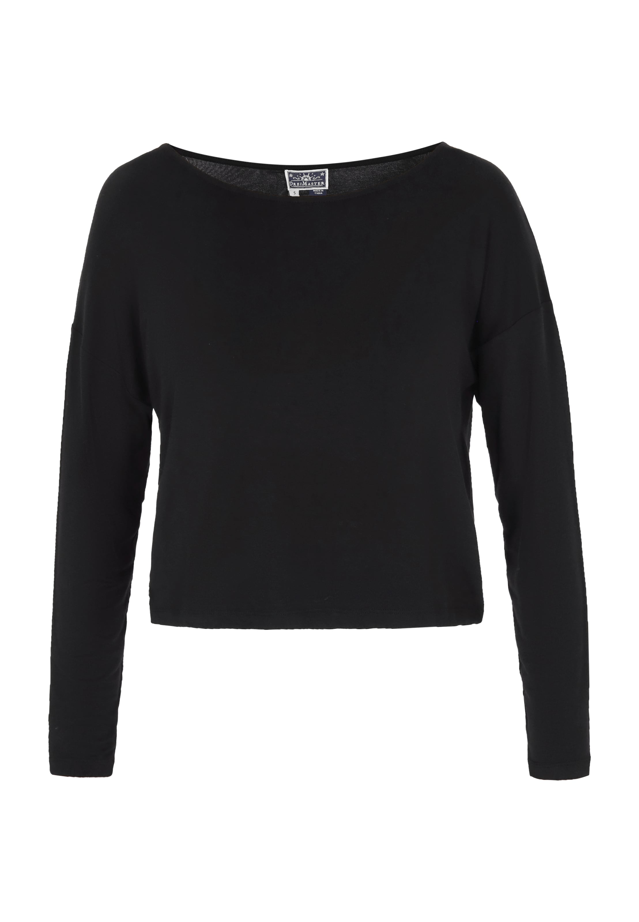 DreiMaster Maritim Футболка в Черный: спереди