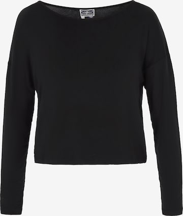T-shirt DreiMaster Maritim en noir : devant
