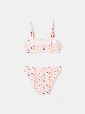 MANGO KIDS Bygelfri Bikini 'FEZKG' i vit