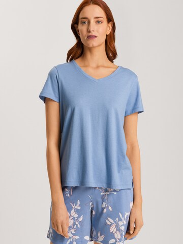 Hanro Shirt 'Sleep & Lounge' in Blue: front