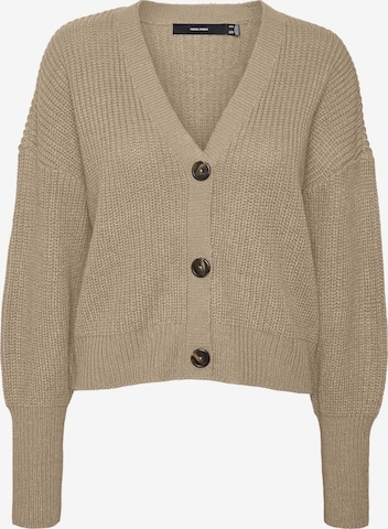 Cardigan 'Lea' VERO MODA en marron : devant