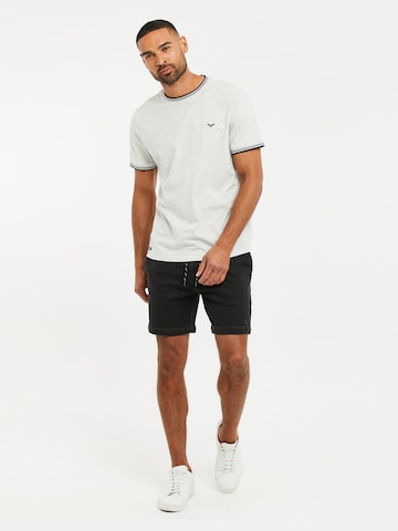 Threadbare Regular Shorts 'Plaza' in Schwarz