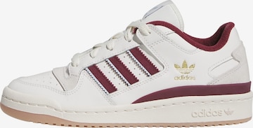 Baskets basses 'Forum' ADIDAS ORIGINALS en blanc : devant