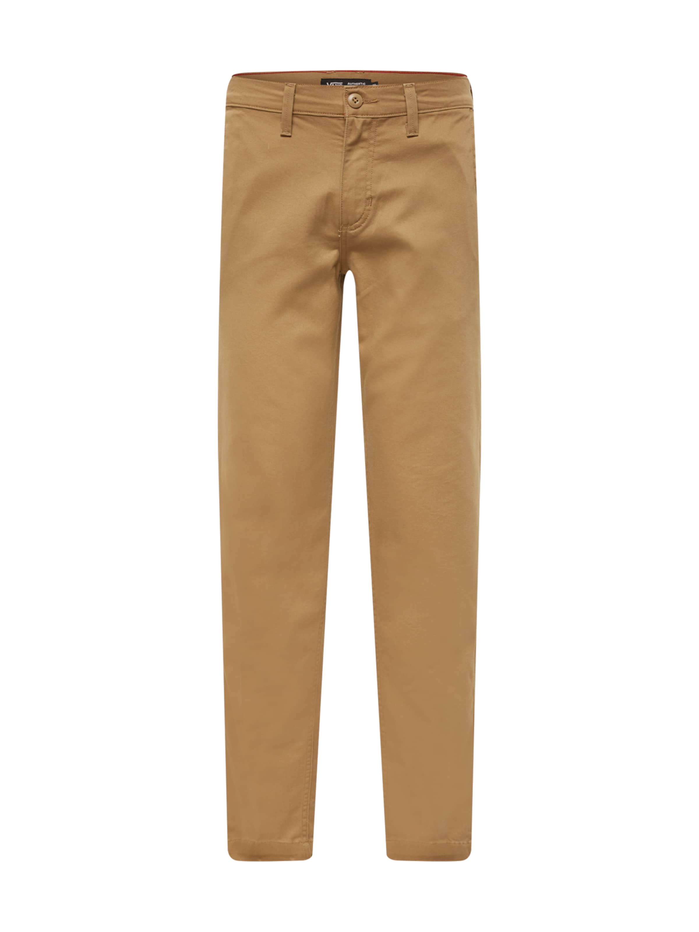 VANS Chino trousers 'Authentic' in Brown: front