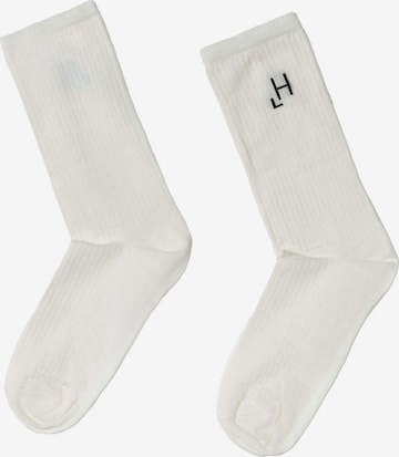 HINNOMINATE Socks in White: front