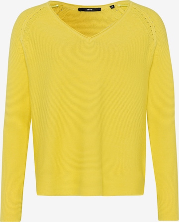 zero Sweater in Yellow: front