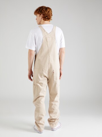 LEVI'S ® Loosefit Latzjeans 'RT Overall' in Beige