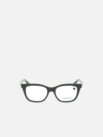 FERRAGAMO Sonnenbrille 'Ferragamo SF2973 50/17/140 Eyewear Frame' in Grün: Vorderseite