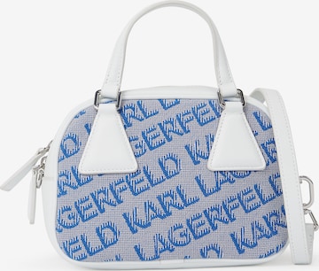 Karl Lagerfeld - Malas de tiracolo em azul: frente