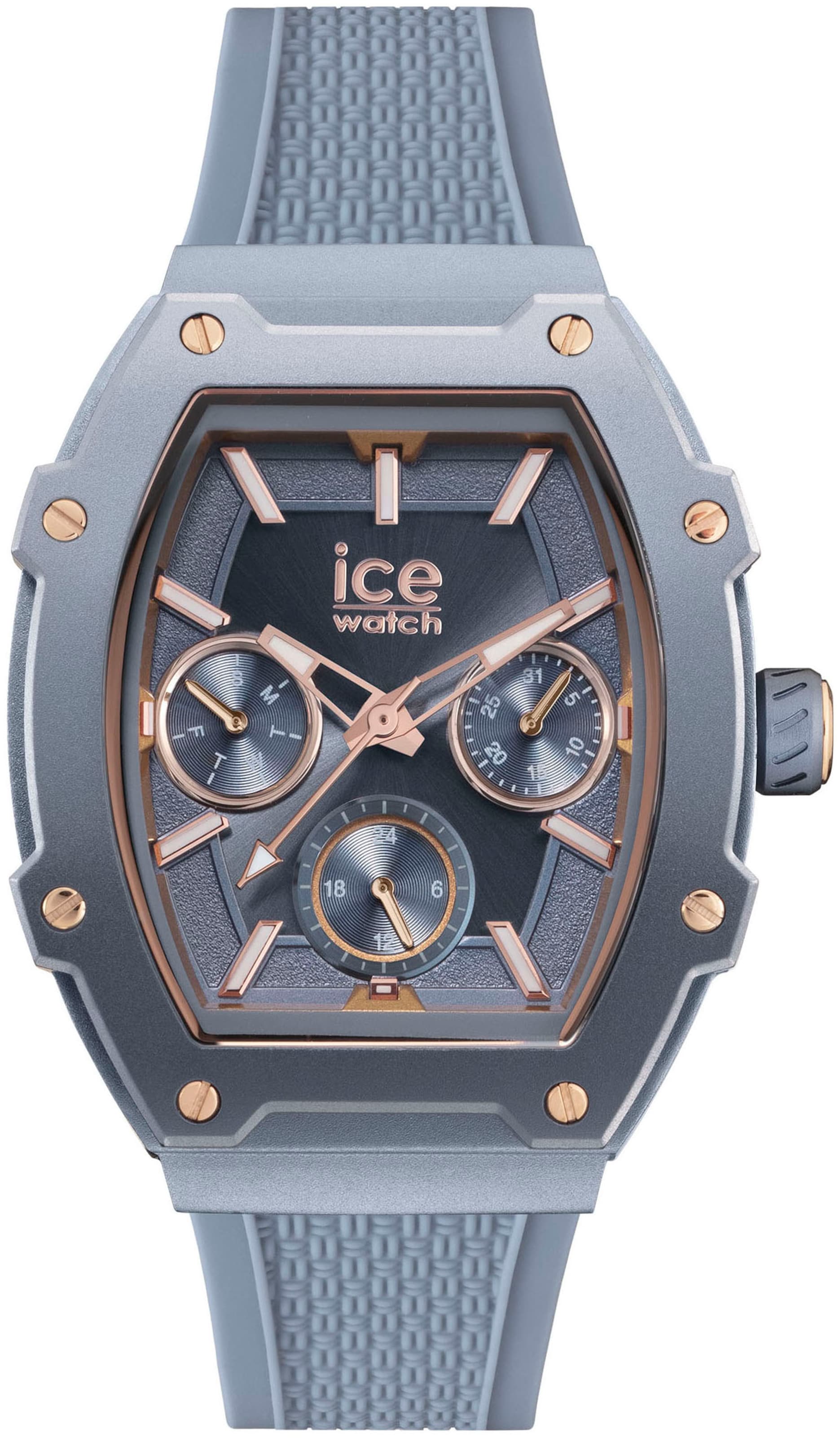 ICE WATCH Uhr 'Boliday' in Blau: Vorderseite