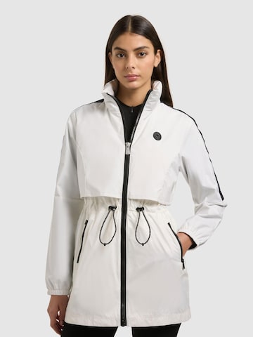 Cappotto funzionale 'Izza' di khujo in bianco