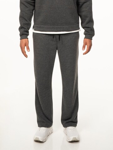 saved lab Loose fit Sports trousers 'SL-125 Relaxed Sweatpant Anthracite Melange' in Grey
