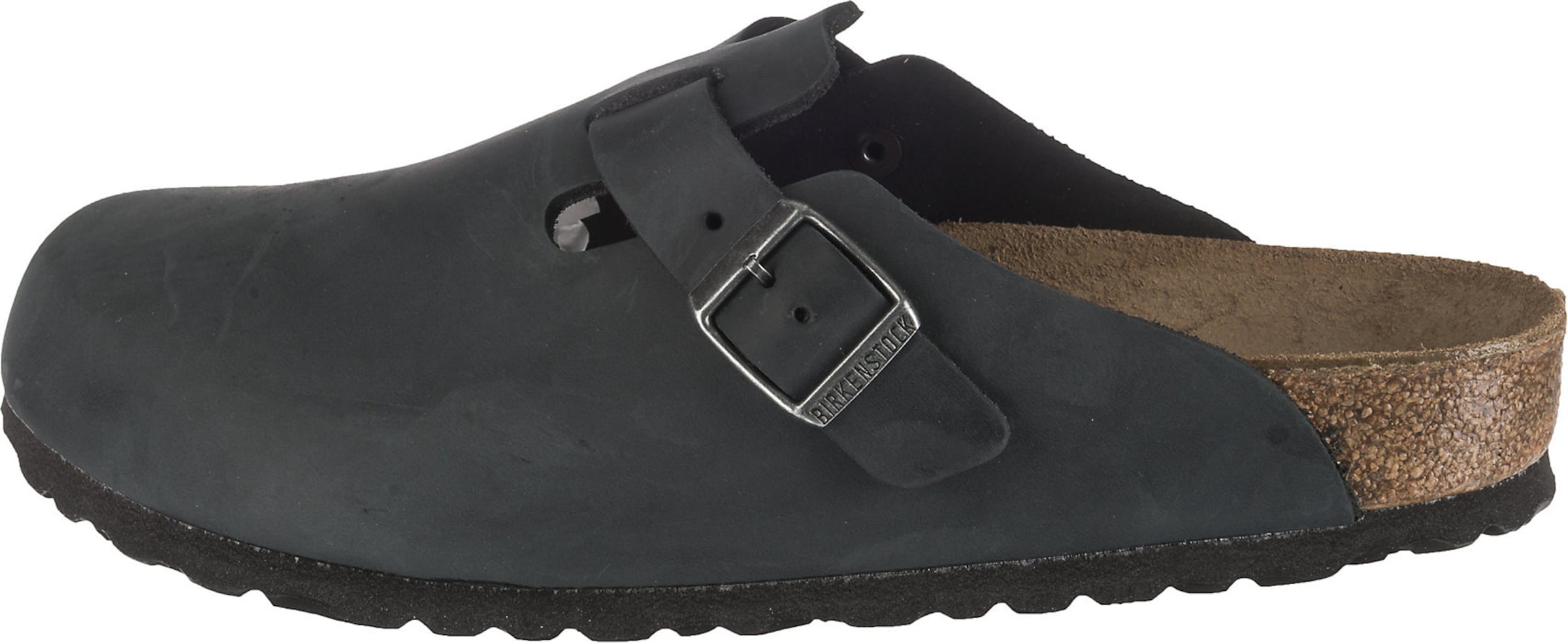 BIRKENSTOCK Чехли 'Boston' в черно