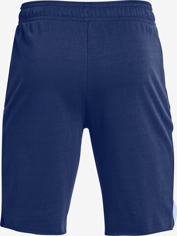 UNDER ARMOUR Regular Workout Pants 'Rival' in Blue