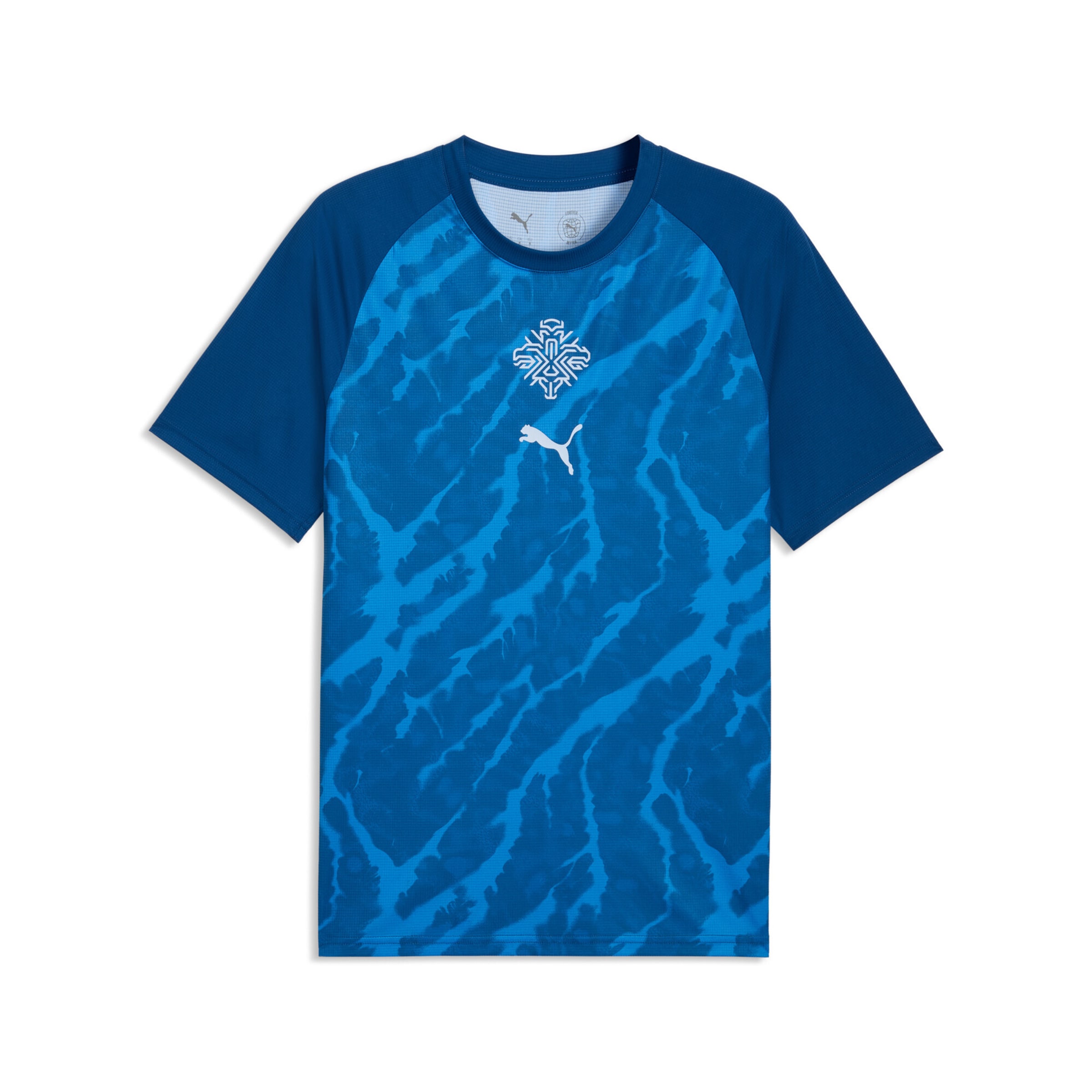 PUMA Tricot in Blauw: voorkant