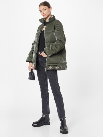 ARMANI EXCHANGE Winter Jacket in Green