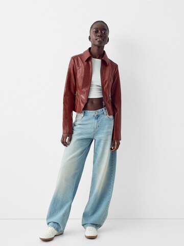 Bershka Between-season jacket in Red