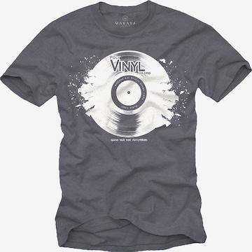 MAKAYA Shirt in Grau: Vorderseite