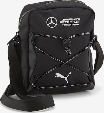 PUMA Crossbody Bag 'Mercedes-AMG Petronas' in Black: front