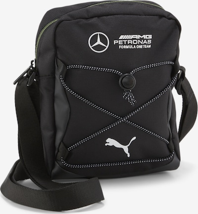 PUMA Umhängetasche 'Mercedes-AMG Petronas' in schwarz / weiß, Produktansicht