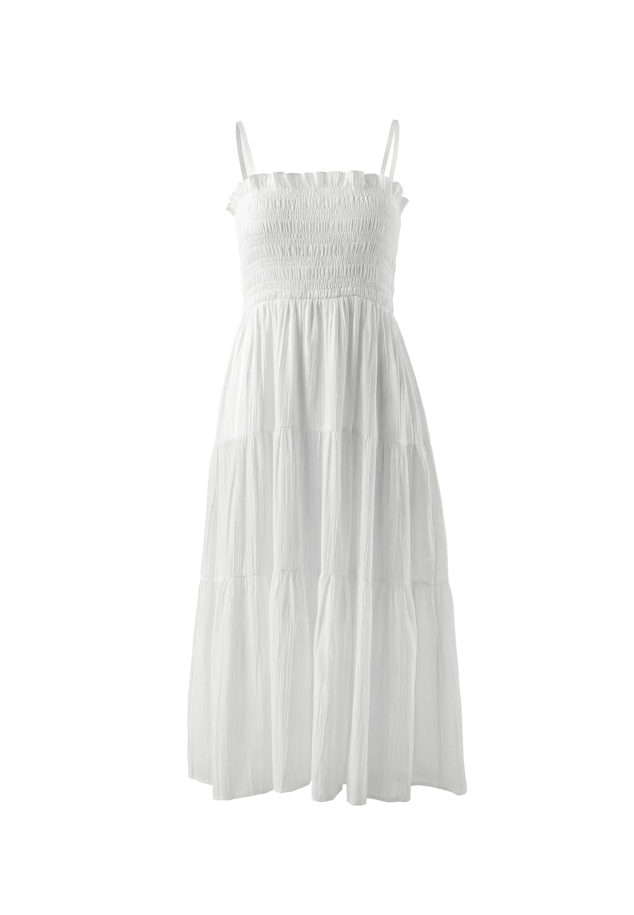 usha FESTIVAL - Vestido de verão em branco