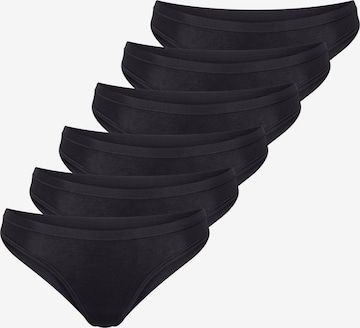 SLOGGI Slip 'GO Daily Cotton' in Zwart: voorkant