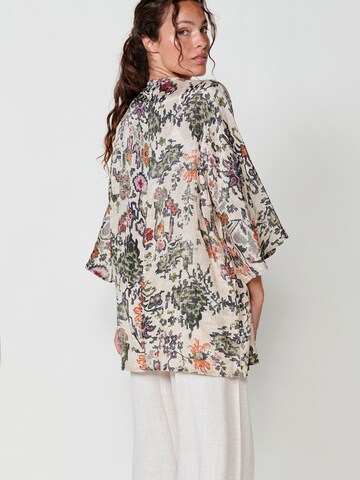 Kimono KOROSHI en mélange de couleurs