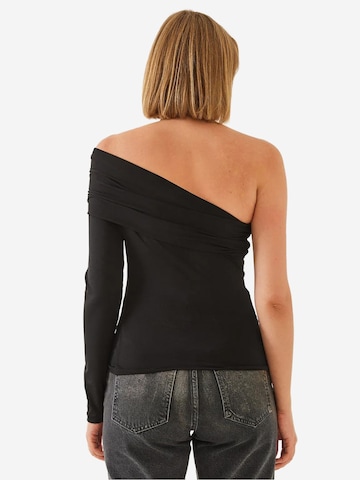 T-shirt Bianco Lucci en noir