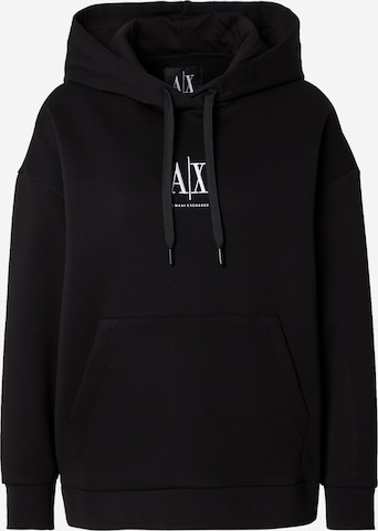 Sweat-shirt ARMANI EXCHANGE en noir : devant