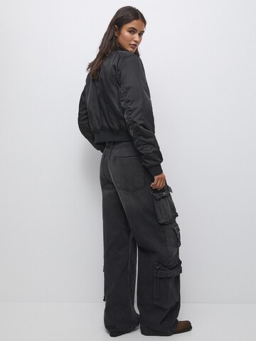 Pull&Bear Between-season jacket in Black