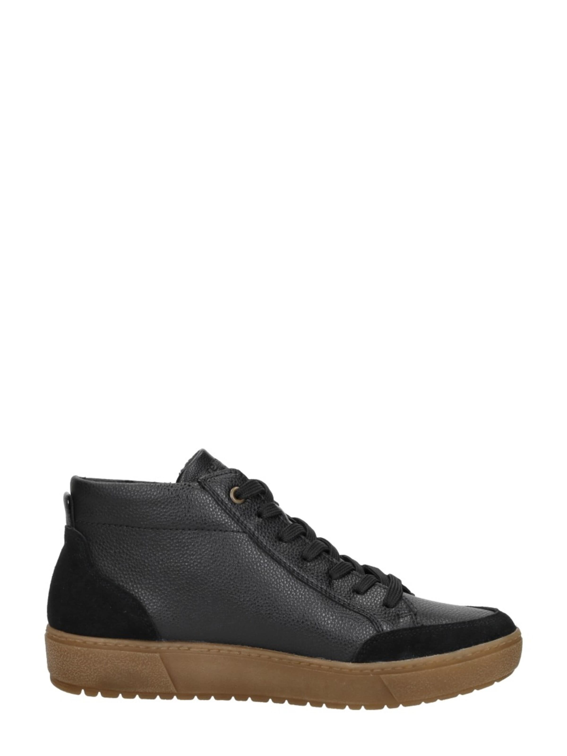 Chaussure à lacets 'Veterschoenen Hoog' REMONTE en noir