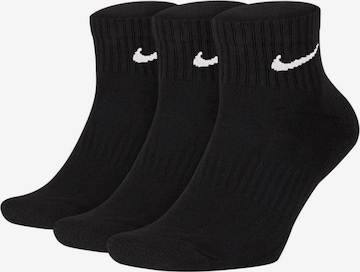 NIKE Športové ponožky 'Everyday Cush' - Čierna