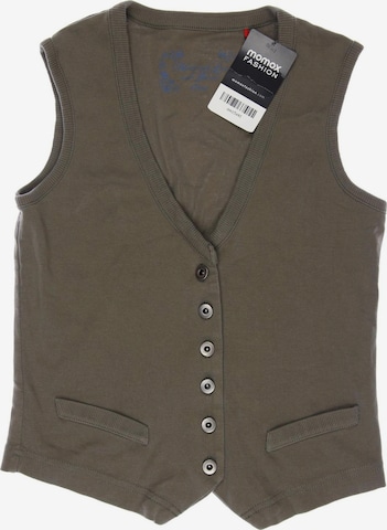 s.Oliver Vest in XS in Brown: front