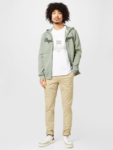 Pepe Jeans Tričko 'ALFRED' – bílá