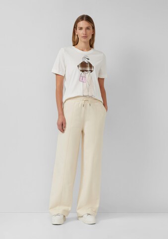 s.Oliver Loosefit Broek in Beige