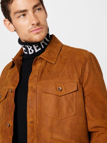 DRYKORN Between-season jacket 'DULL' in Brown