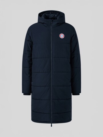FC BAYERN MÜNCHEN Winter Coat in Blue: front