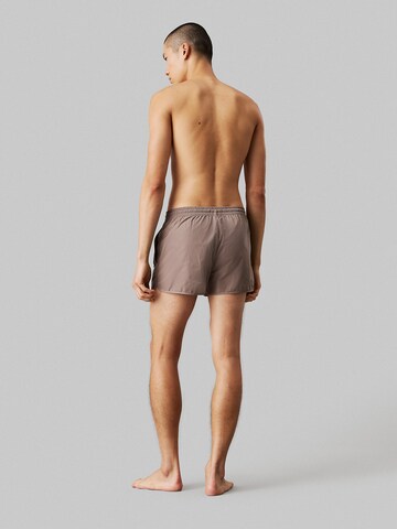 Calvin Klein Swimwear Swimming shorts 'Essentials' in Brown