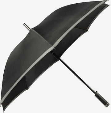 BOSS Regenschirm 'Umbrella City Gear' in Schwarz: Vorderseite