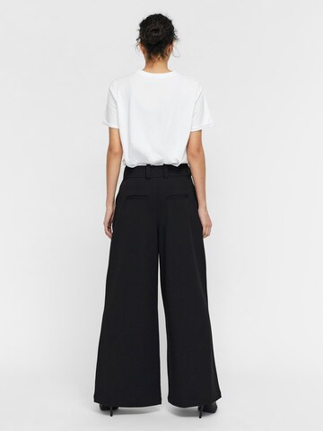 VERO MODA Wide leg Pleat-Front Pants 'Gigi' in Black