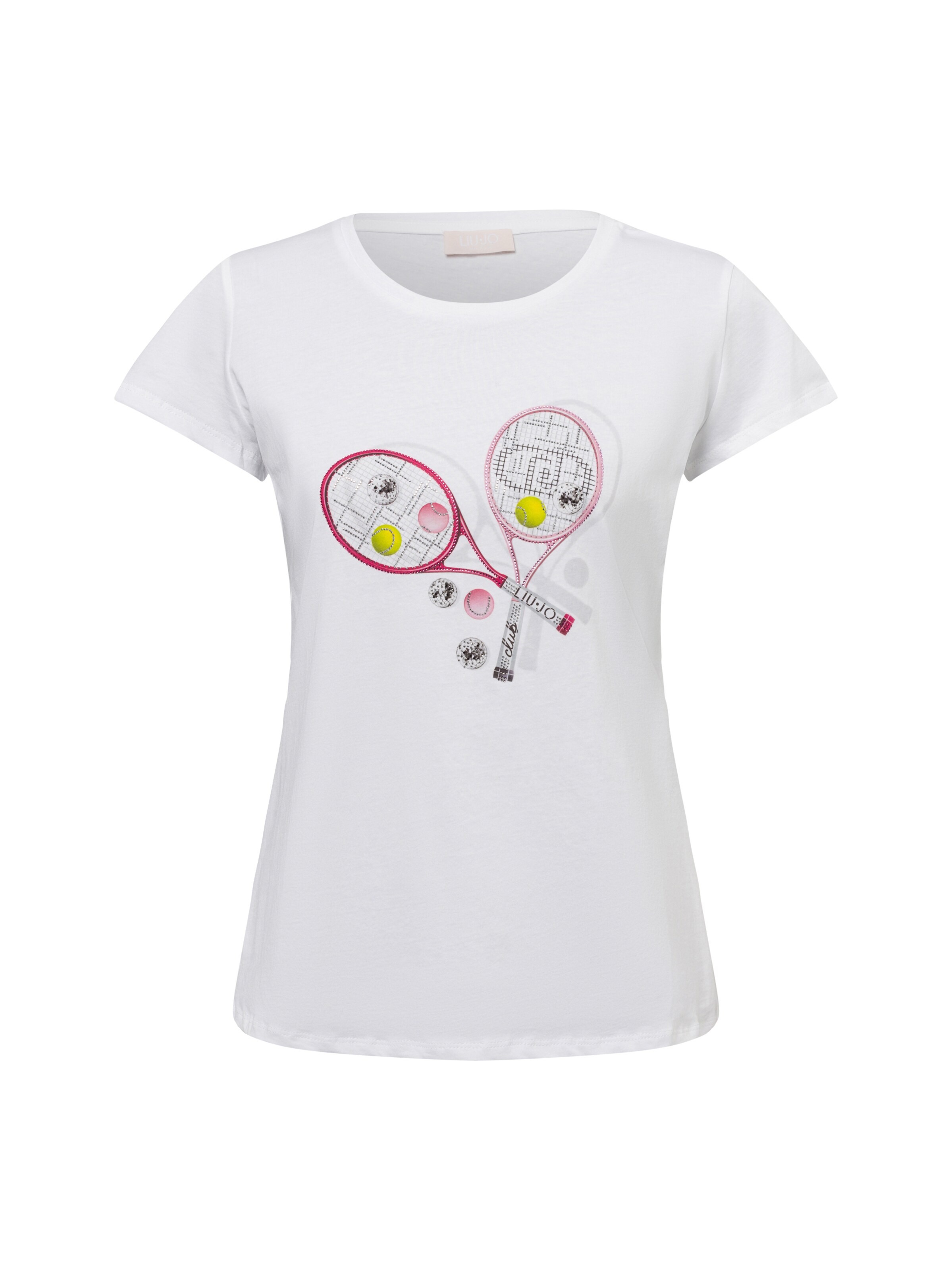 T-shirt Liu Jo en blanc : devant