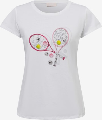 T-shirt Liu Jo en blanc : devant