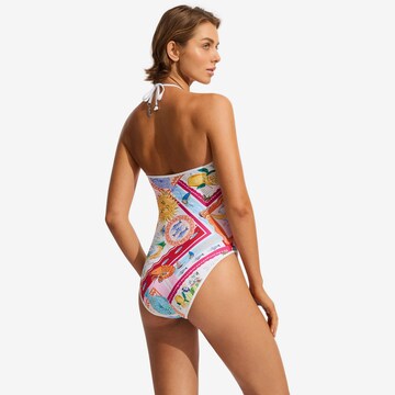 Seafolly Swimsuit 'Wish You Were Here' in Mixed colors