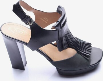 Tod's Sandals & High-Heeled Sandals in 39,5 in Black: front