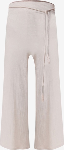 No Matter What Top in Beige: front