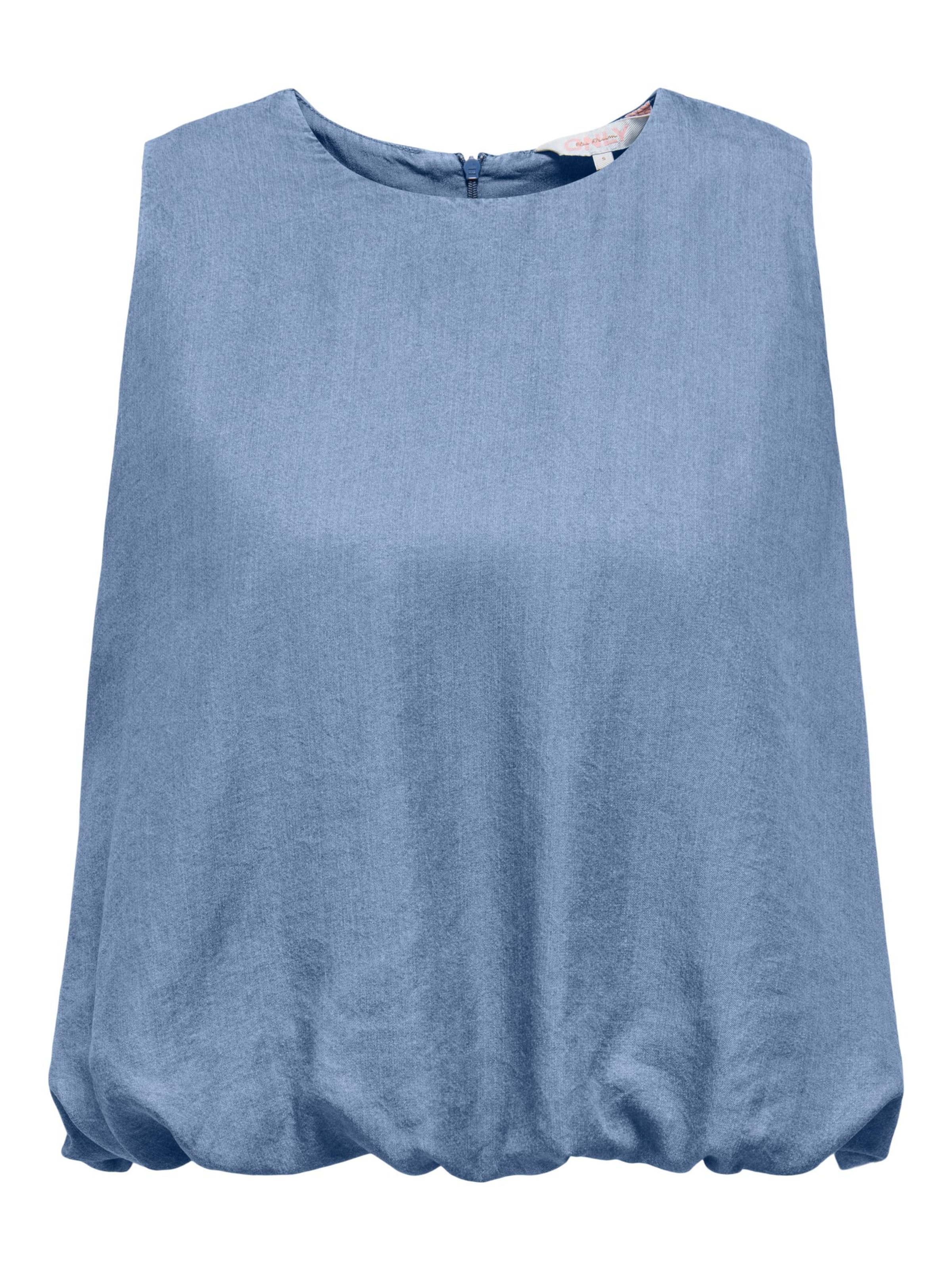 ONLY Top 'ONLCharis' in Blauw: voorkant