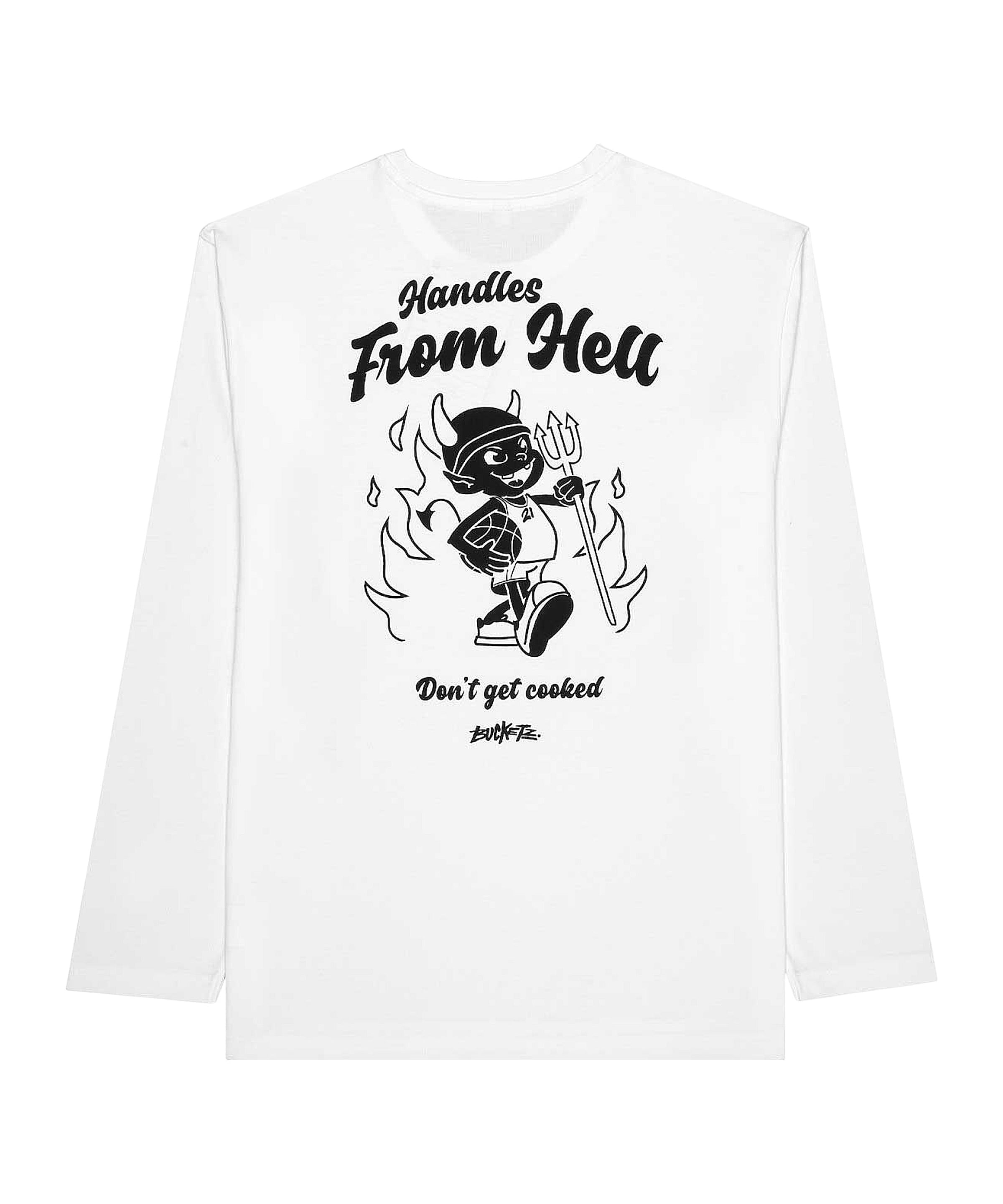 Bucketz Shirt in Weiß: Vorderseite