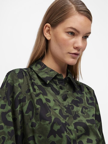 Robe-chemise 'SARAH' OBJECT en vert