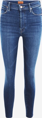 MOTHER Skinny Jeans 'THE STUNNER' in Blue: front