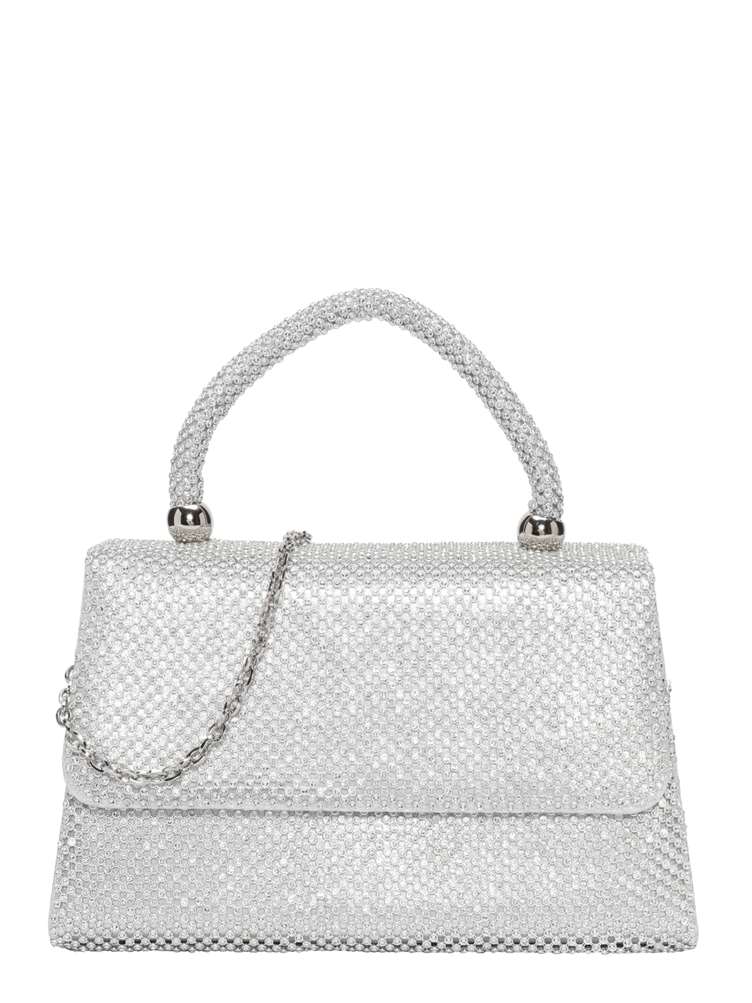 Pochette mascara en argent : devant